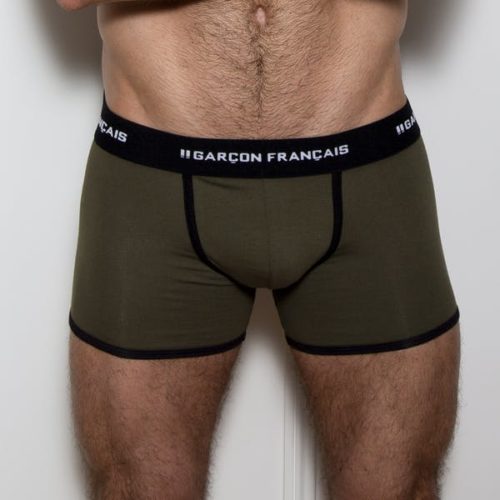 Boxer long -Garçon Français - Kaki